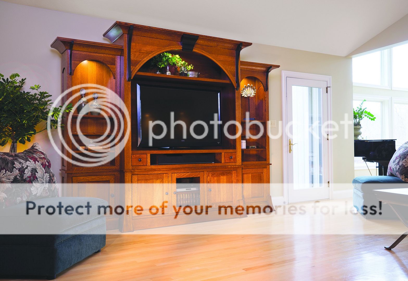 Amish Breckenridge TV Entertainment Center Solid Wood Wall Unit Storage eBay